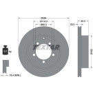Bremsscheibe Mitsubishi T. Space Wagon 98 | 92134700
