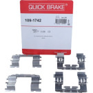 391-1742 Montagesatz f.Bremsklötze | SUBARU Legacy | 109-1742