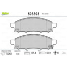 VALEO Bremsbeläge 598893