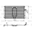 VALEO Kondensator, Klimaanlage 812502