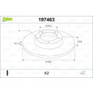 VALEO Bremsscheibe 197463
