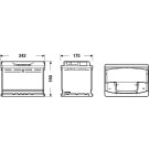 EXIDE Starterbatterie | EA640
