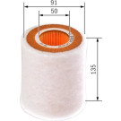 Luftfilter | SMART Roadster,Coupe | 1457433084