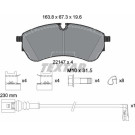 BREMSBELAGSATZ, SCHEIBENBREMSE | 2214703