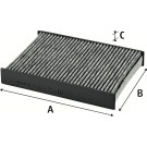 Innenraumfilter Renault Megane 16-, Scenic 16- Mit Aktivkohle | 715820