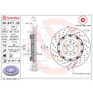 12 481 059 Brembo PREMIUM VA zweiteilig | AUDI RS4 05 | 09.9477.23