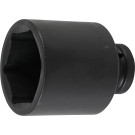 BGS Kraft-Steckschlüssel-Einsatz Sechskant, tief | Antrieb Innenvierkant 25 mm (1"""") | SW 70 mm | 5500-70