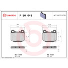 BREMBO Bremsklötze HA | MITSUBISHI Lancer 00-13 | P 56 048