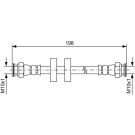 Bremsschlauch | CITROEN,FIAT,PEUGEOT | 1987481581
