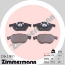 ZIMMERMANN Bremsbeläge 23245.180.1
