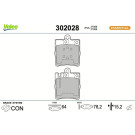 VALEO Bremsbeläge 302028