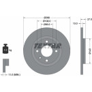 Bremsscheibe Citroen P. Berlingo/Partner 96-/C2/C3 | 92089103