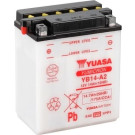 Yuasa Motorradbatterie TROCKEN | Offen ohne Säure | YB14-A2