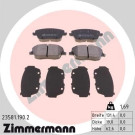 ZIMMERMANN Bremsbeläge