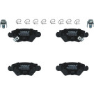 KAMOKA Bremsbelagsatz, Scheibenbremse JQ1012588