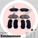 ZIMMERMANN Bremsbeläge