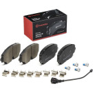 BREMBO Bremsklötze VA | AUDI A3 VW Aerton 17 | P 85 193