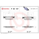 BREMBO Bremsklötze VA | SMART ForTwo, ForFour 14 | P 50 137