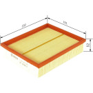Luftfilter | FIAT Multipla | 1457433289