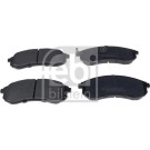 FEBI BILSTEIN Bremsbelagsatz, Scheibenbremse | 116347