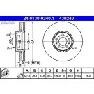 Bremsscheibe Volvo P. Xc90 2.5-4.4 02-14 | 24.0130-0240.1