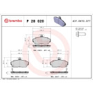 BREMBO Bremsklötze VA | HONDA Civic, Concerto 94-06 | P 28 020