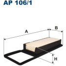 FILTRON Luftfilter AP 106/1