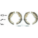 Bremsbacken Jeep Cherokee 2.5-4.0 88 | 91056500