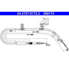 ATE Handbremsseil Seilzug Festellbremse 24.3727-0172.2