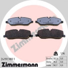 ZIMMERMANN Bremsbelagsatz, Scheibenbremse | 24191.980.1