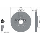 Bremsscheibe | 92327503