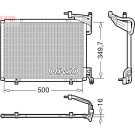 Denso | Kondensator, Klimaanlage DCN10054