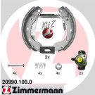 ZIMMERMANN Bremsbacken | 20990.108.0
