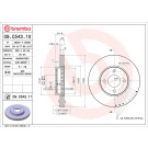 85 481 076 Bremsscheibe VA | NISSAN MICRA 2010-, NOTE 2013 | 09.C543.11