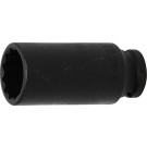 BGS Kraft-Steckschlüssel-Einsatz Zwölfkant | Antrieb Innenvierkant 12,5 mm (1/2"""") | SW 27 mm | 5336