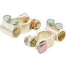 1408 BGS Batterie-Rundpolklemmen-Sortiment