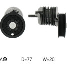 Spannrolle Multi-V | AUDI,VW | VKM 31034