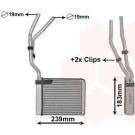 VAN WEZEL Wärmetauscher, Innenraumheizung 18006364 IR PLUS