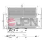 JPN Kondensator, Klimaanlage 60C9102-JPN