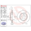 15 482 041 Bremsscheibe HA | MERCEDES W202,W203,W210 (AMG),CHRY 97 | 09.A742.11