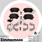 ZIMMERMANN Bremsbeläge