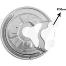 VAN WEZEL Spritzblech, Bremsscheibe | 7622374