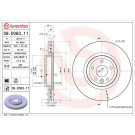 Bremsscheibe VA | JAGUAR XE, XF 15 | 09.D063.11