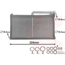 VAN WEZEL Wärmetauscher, Innenraumheizung 03006296 IR PLUS