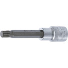 BGS Bit-Einsatz | Länge 100 mm | Antrieb Innenvierkant 12,5 mm (1/2"""") | Innenvielzahn (für XZN) M10 | 4362