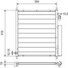 VALEO Klimaanlagenkühler 814241