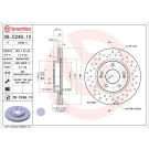 Bremsscheibe VA Brembo Xtra | HYUNDAI Elantara, i30 KIA Ceed 12 | 09.C249.1X