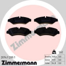 ZIMMERMANN Bremsbeläge