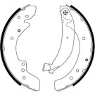 Bremsbacken Fiat Ducato 94 | 91047900