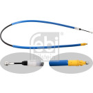 FEBI BILSTEIN Handbremsseil Seilzug Festellbremse 33167
